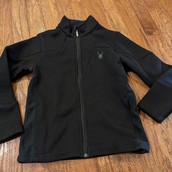 Spyder youth jacket, & attachable Full Zip core sweater Sz 14 - Picture 7 of 16